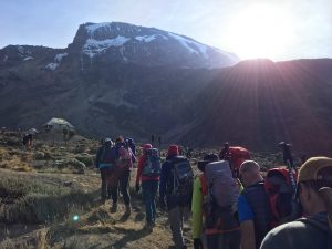 Climbing Kilimanjaro Lemosho route