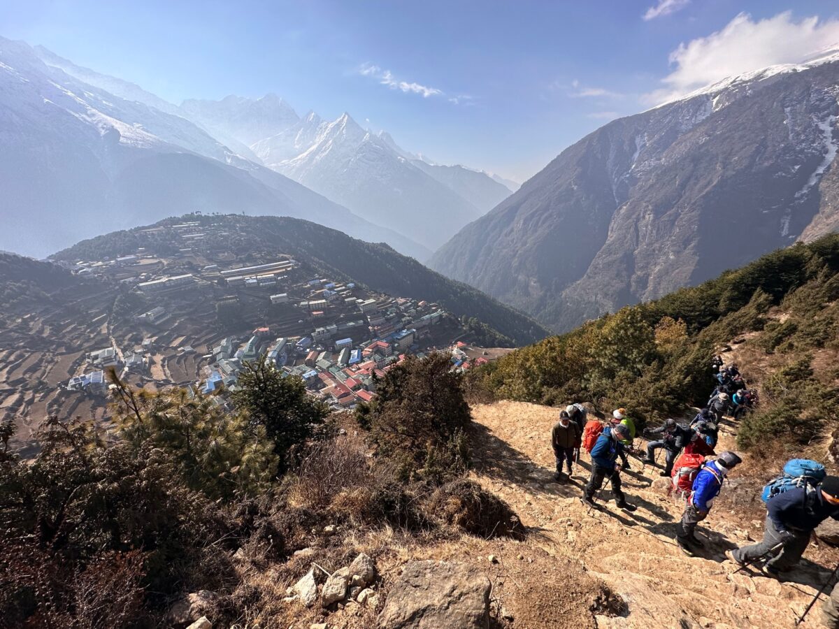 Training for the Everest trek