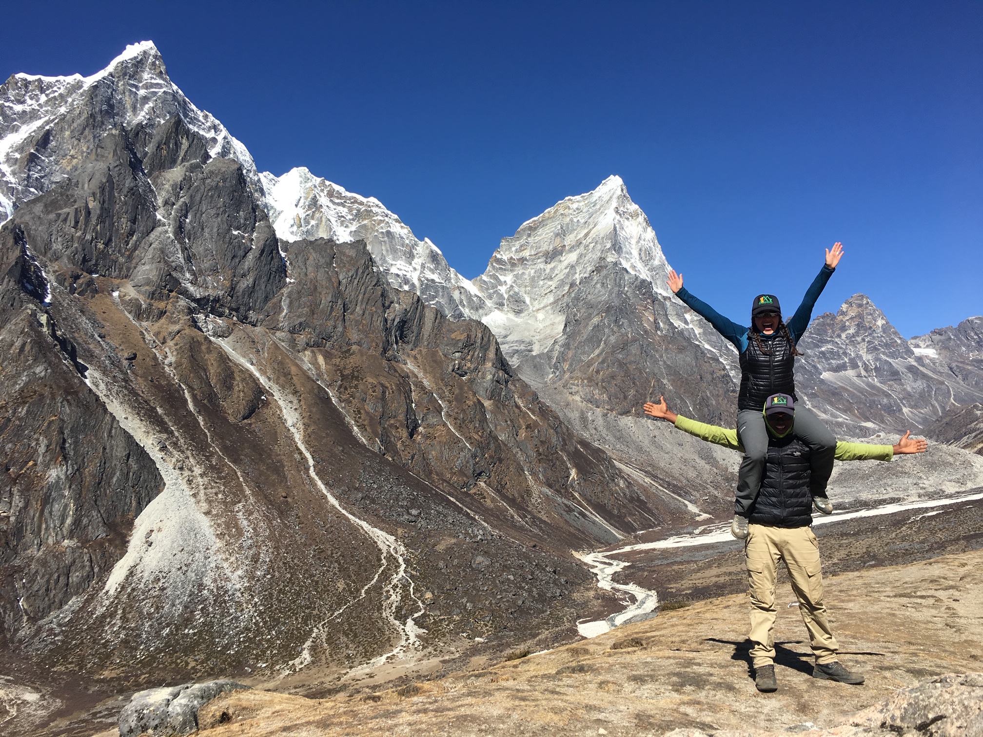 The Journey from Dingbouche to Lobuche