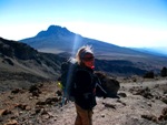 Distance traveled on the Machame route up Kilimanjaro