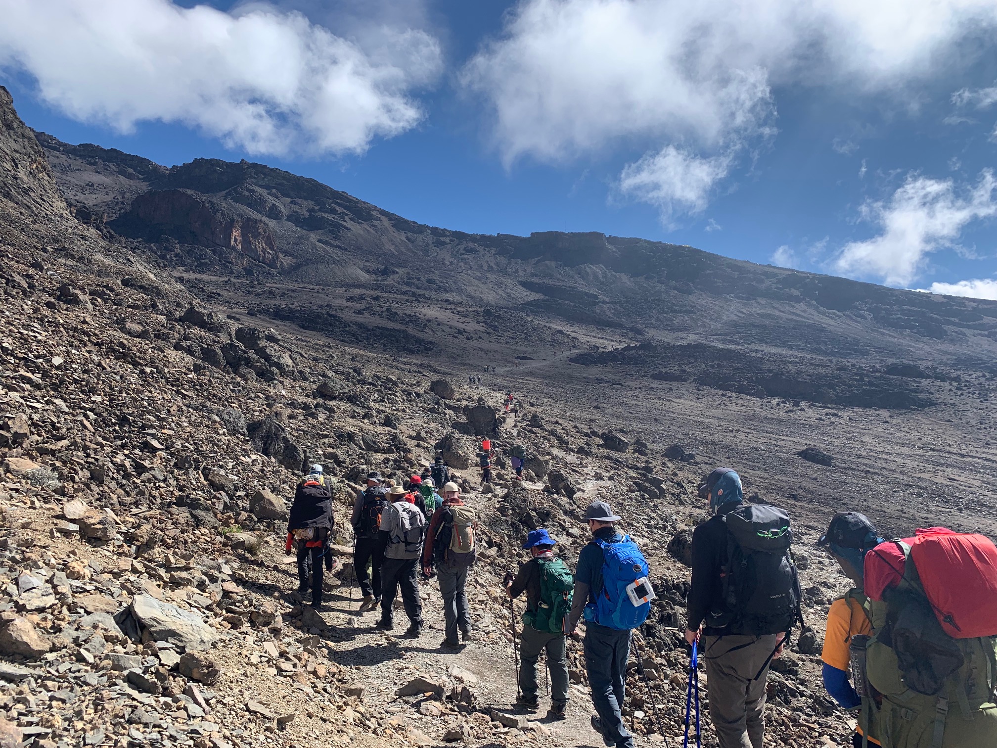 Kilimanjaro Day 6 Lemosho Route