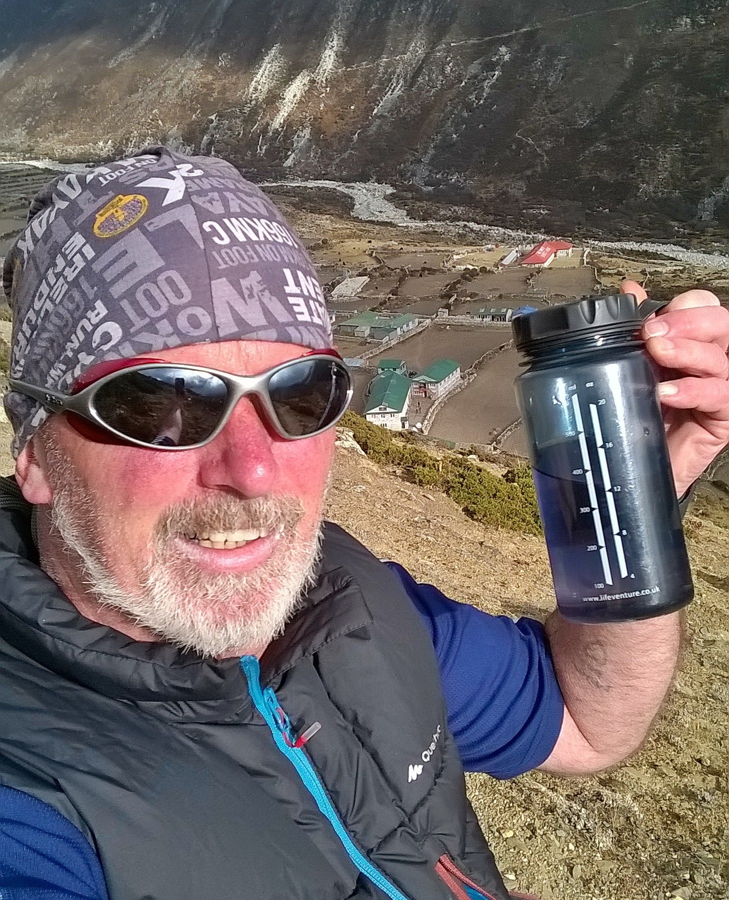 Stay hydrated on the Everest trail