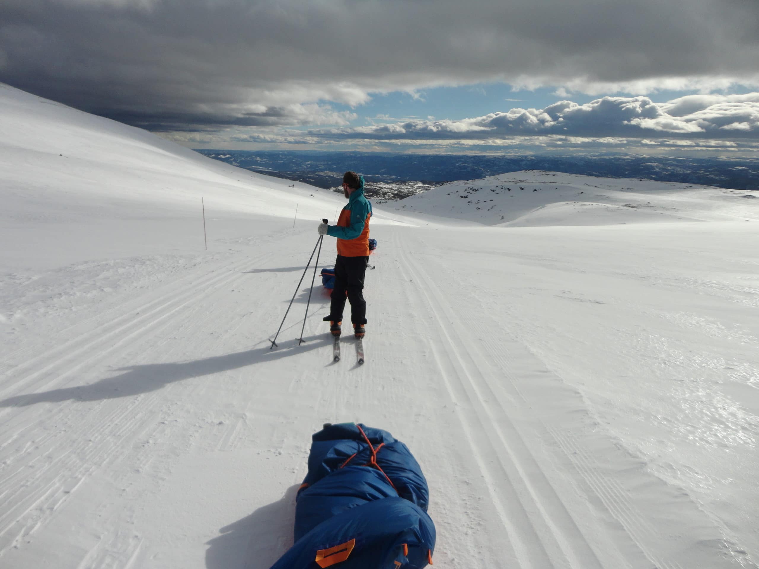 Ski training in Norway