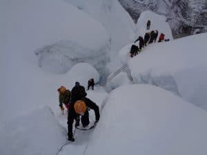 Island peak is a challenging mountain