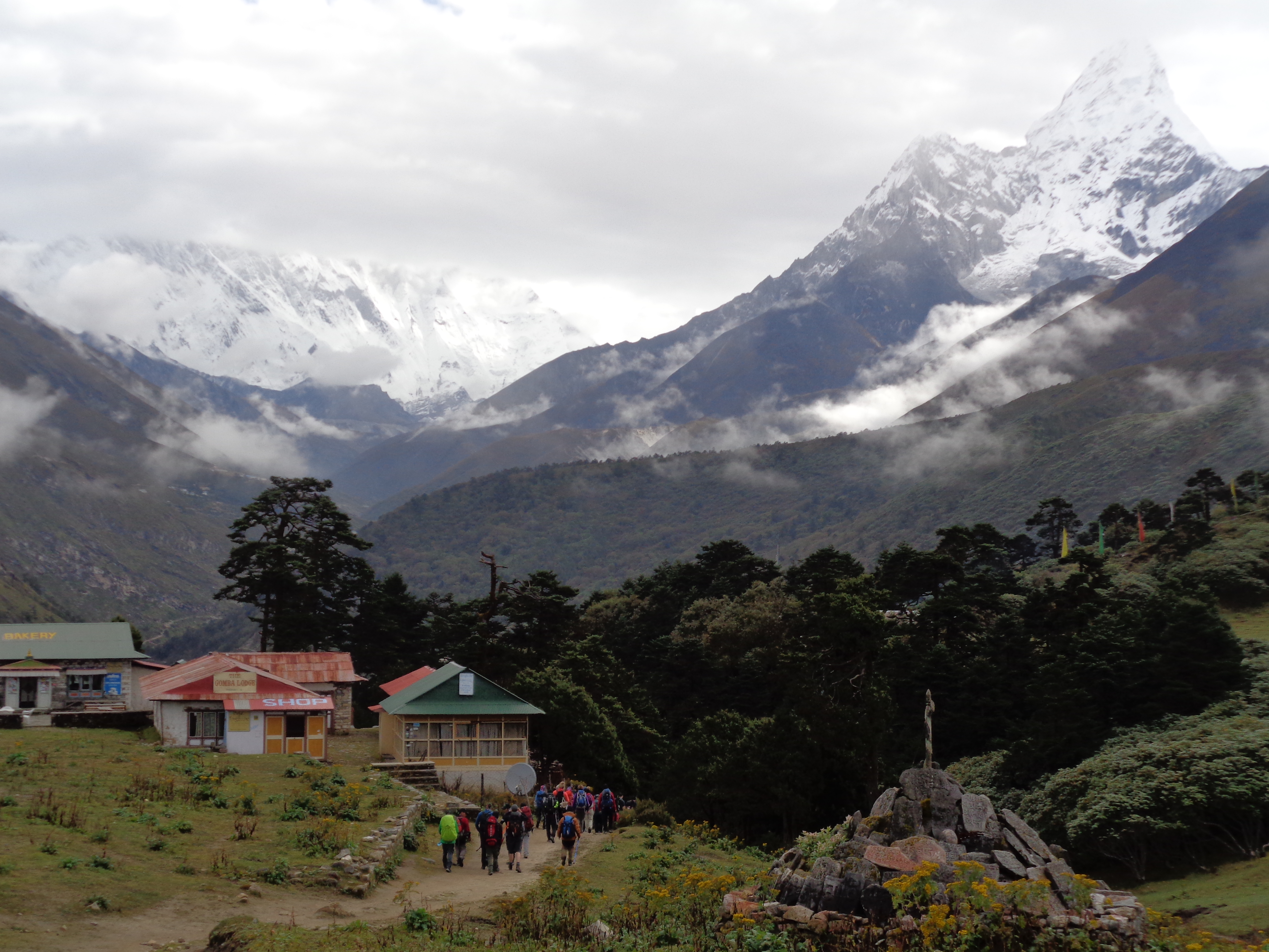 Tengbouche on the Everest Base Camp trail