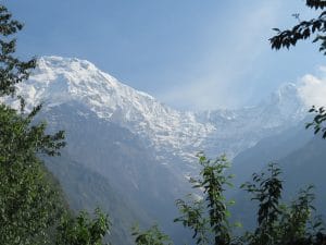 Annapurna south from Chhromrung
