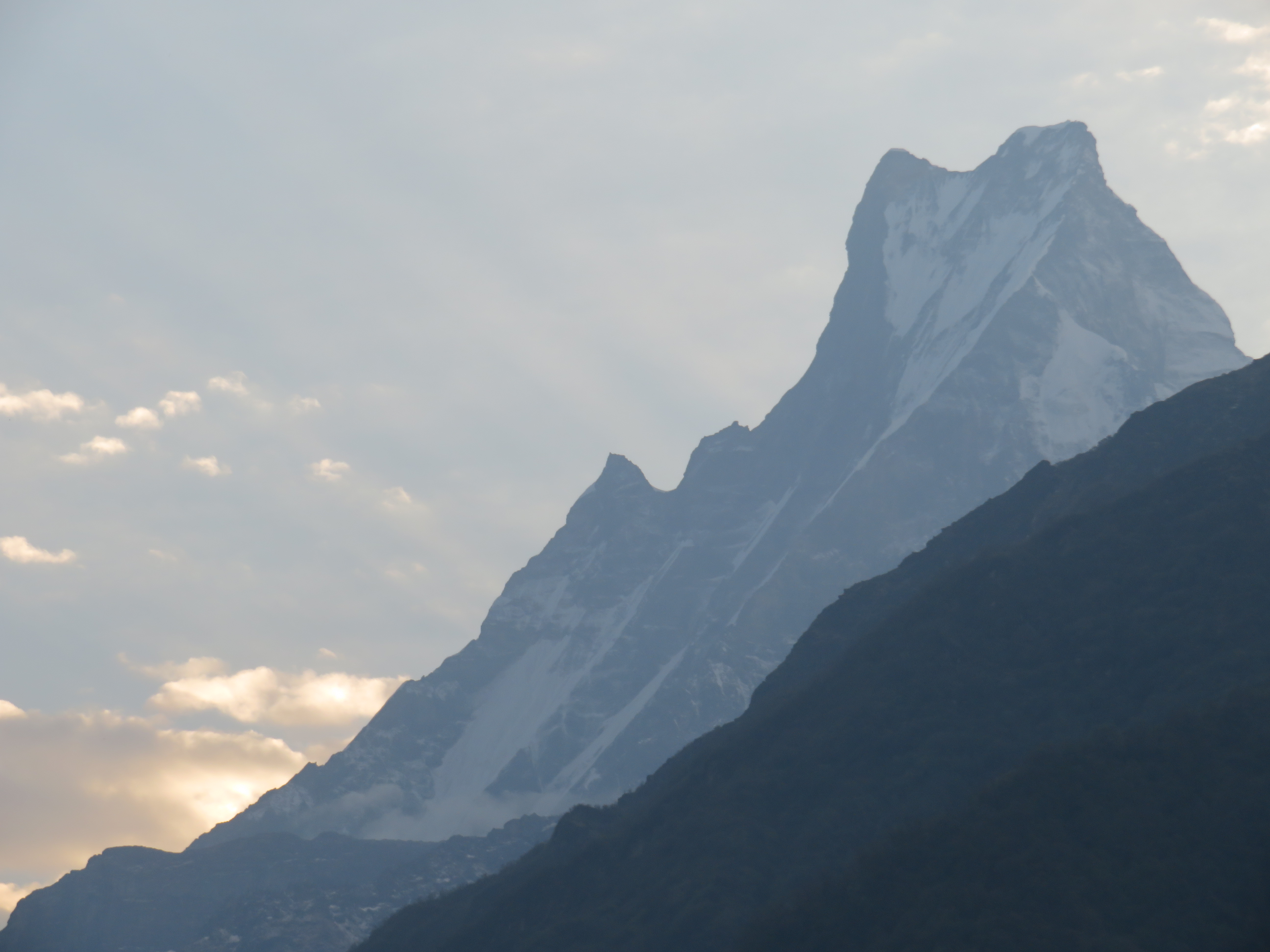 Fishtail Mountain in Nepal