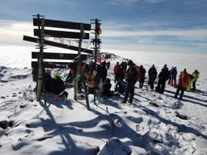 The Summit of Kilimanjaro with Snow!