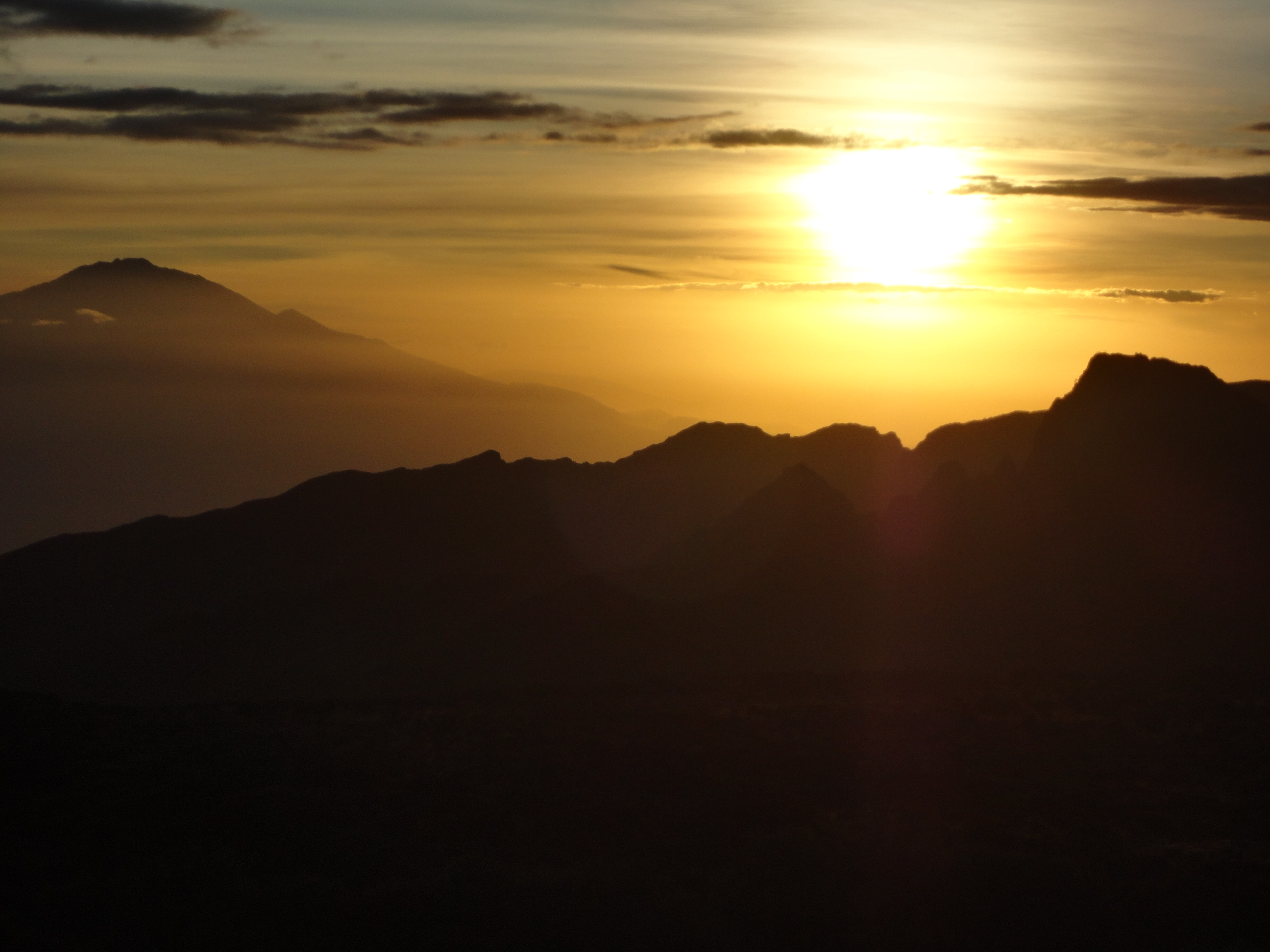 Watching the Sunrise on Kilimanjaro