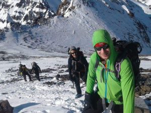 Our head guide Mohamed on Toubkal
