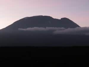Kilimanjaro from Shira Camp 1
