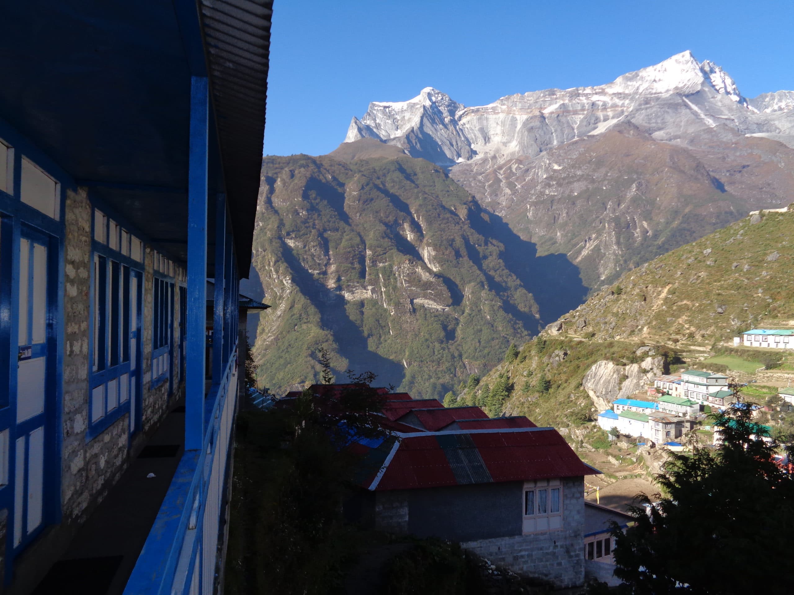 Namche Bazarr on the trail to Everest Base Camp