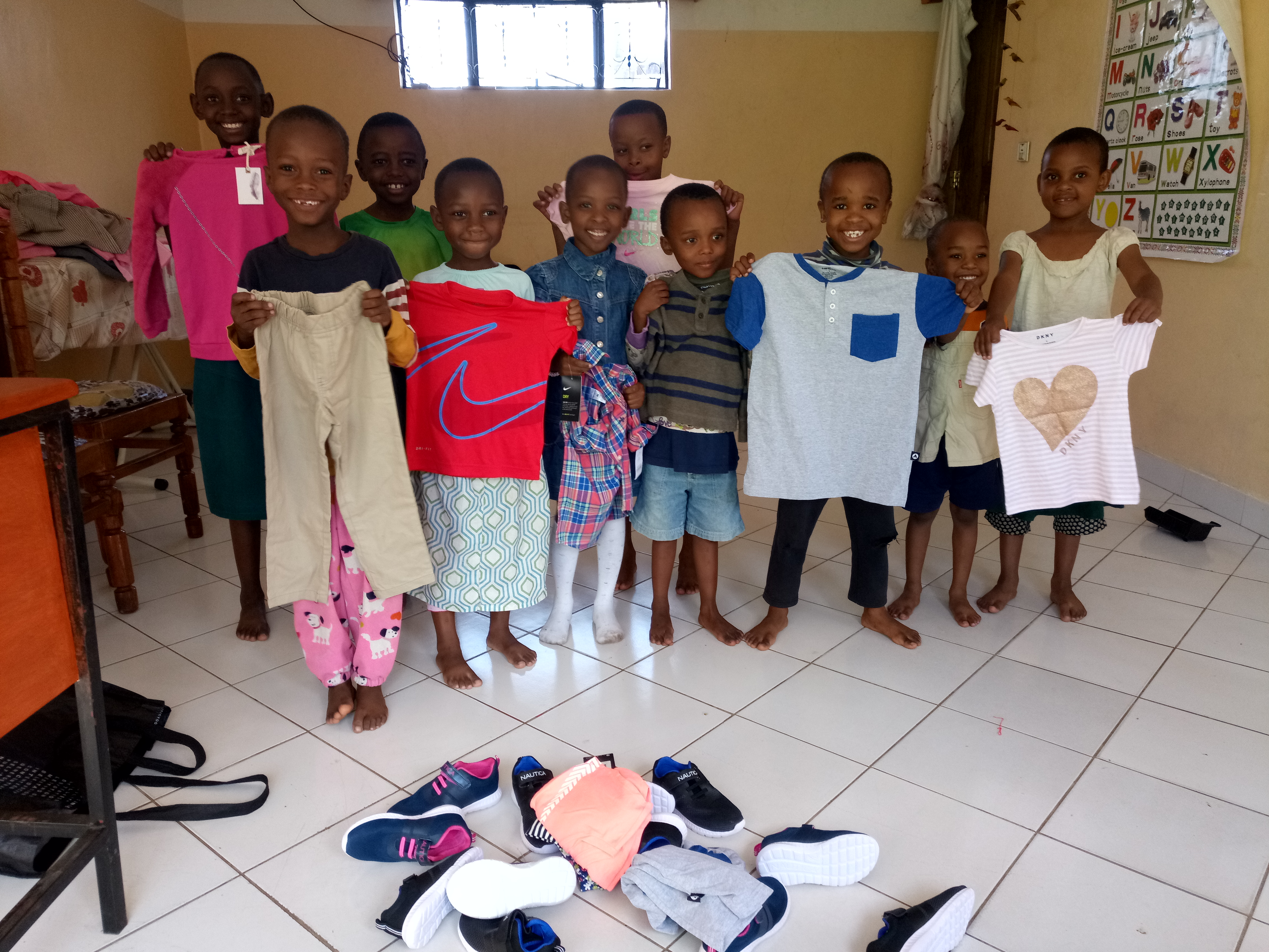 Children at the Orphanage in Tanzania