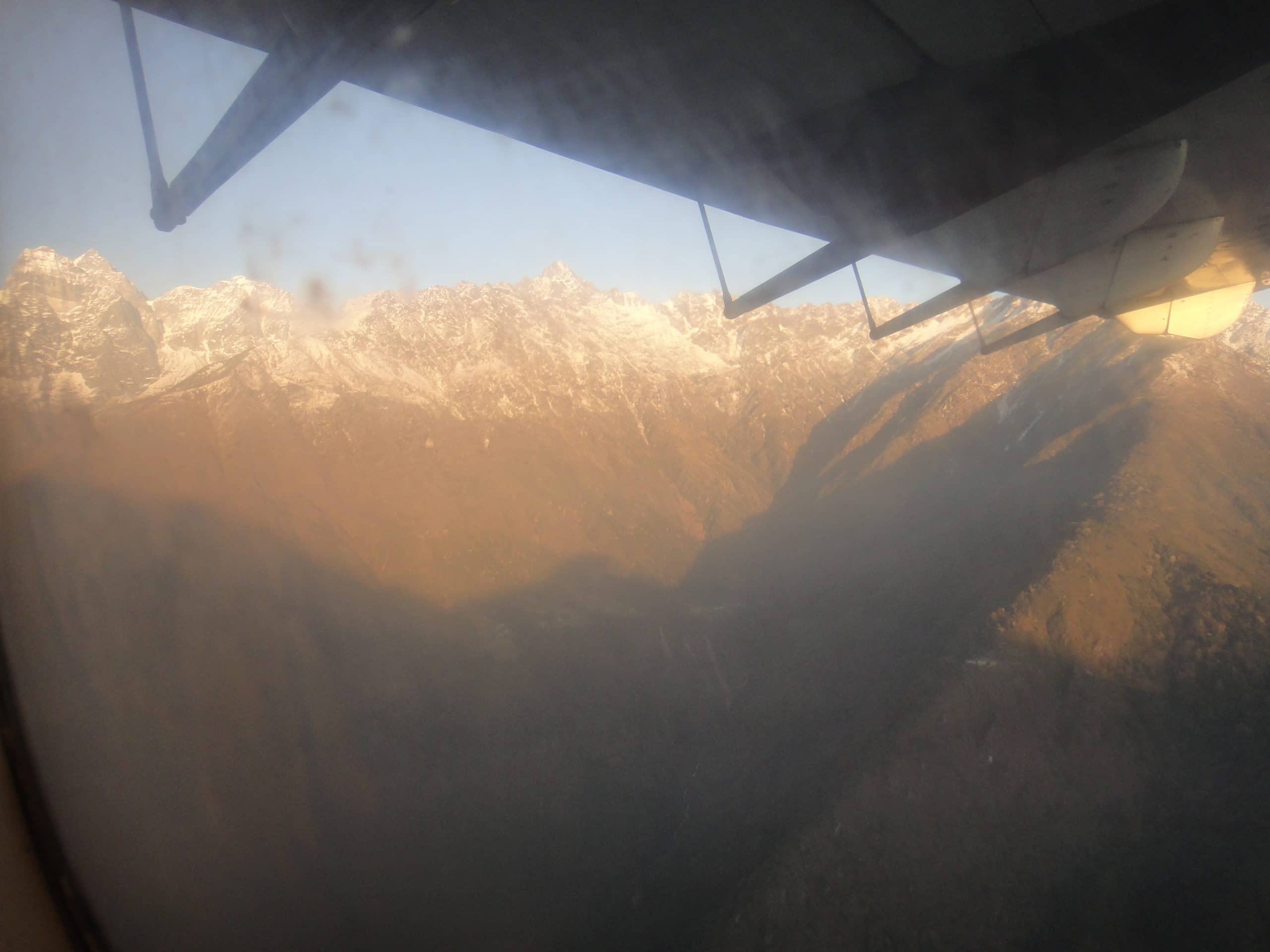 Flying into Lukla Airport