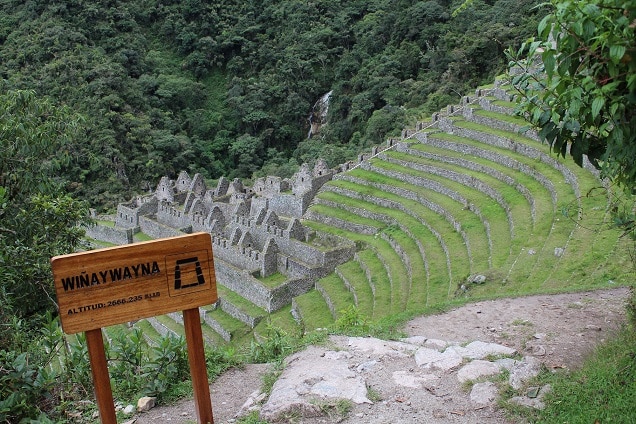 Wiñayhuayna close to Machu Picchu