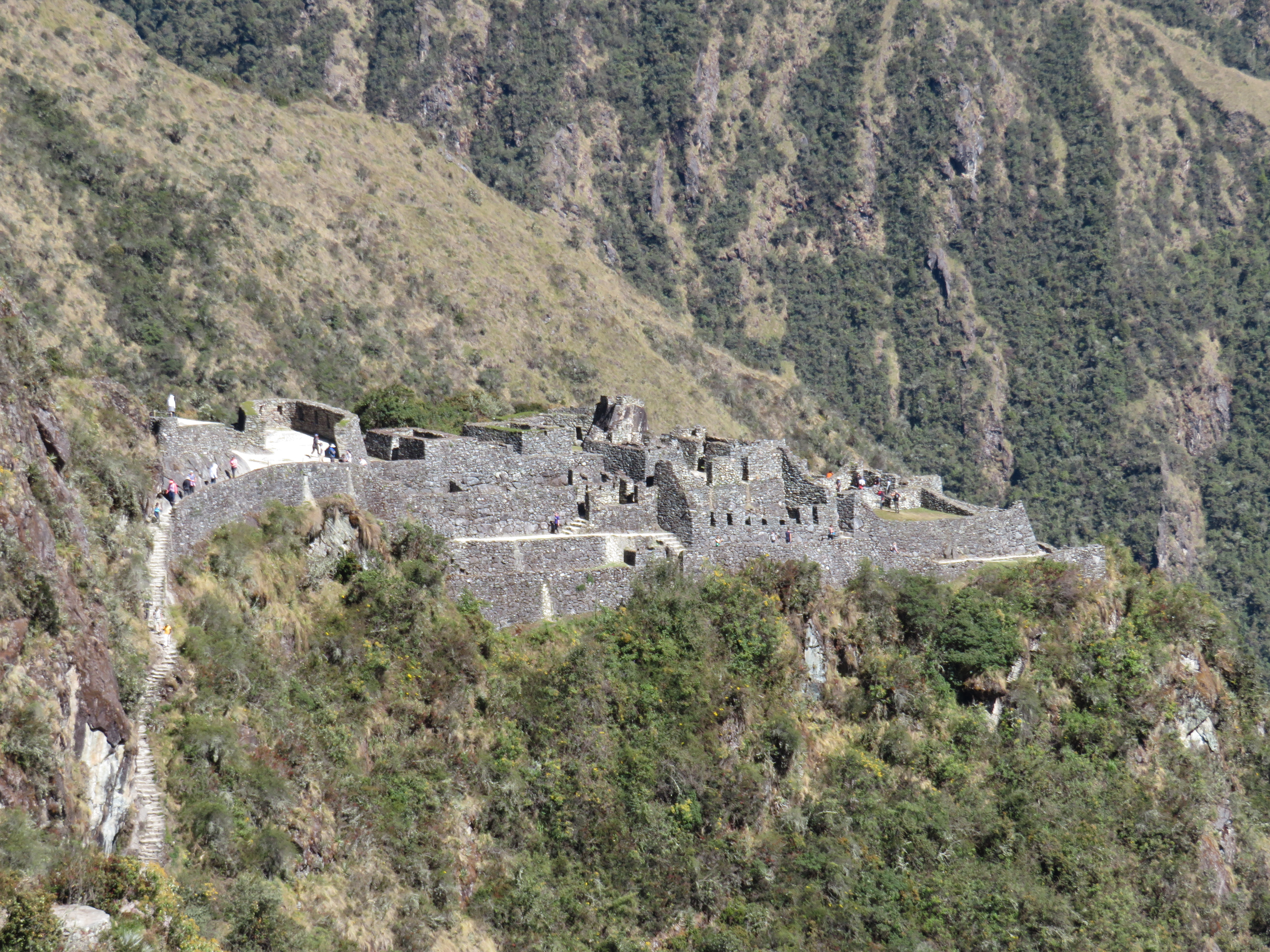 One of the Many Sites on the Inca Trail to Machu PIcchu