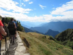 Elevations gains on your Inca Trail Trek to Machu Picchu