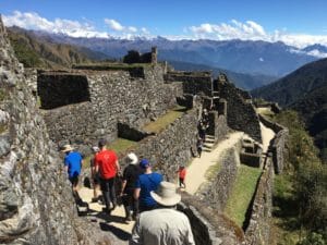 Visiting Sites Along the Inca Trail to Machu Picchu