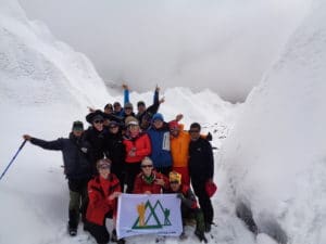 The Ice Fall in Everest Base Camp
