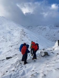 Mountain training courses in Scotland