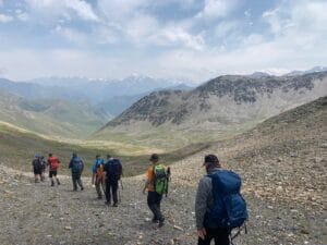 Acclimatization hike on Mount Elbrus
