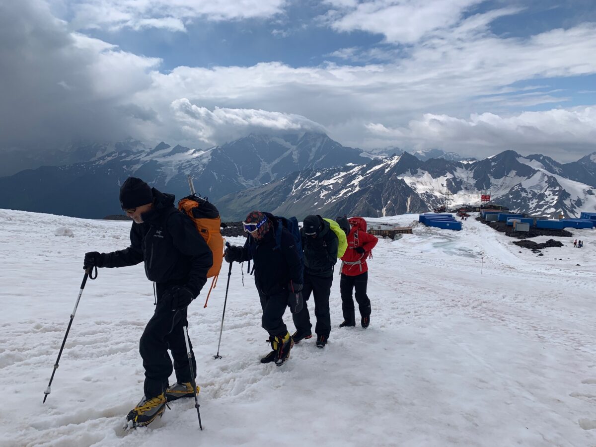 High on Mount Elbrus