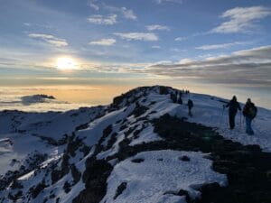 Alone on Mount Kilimanjaro