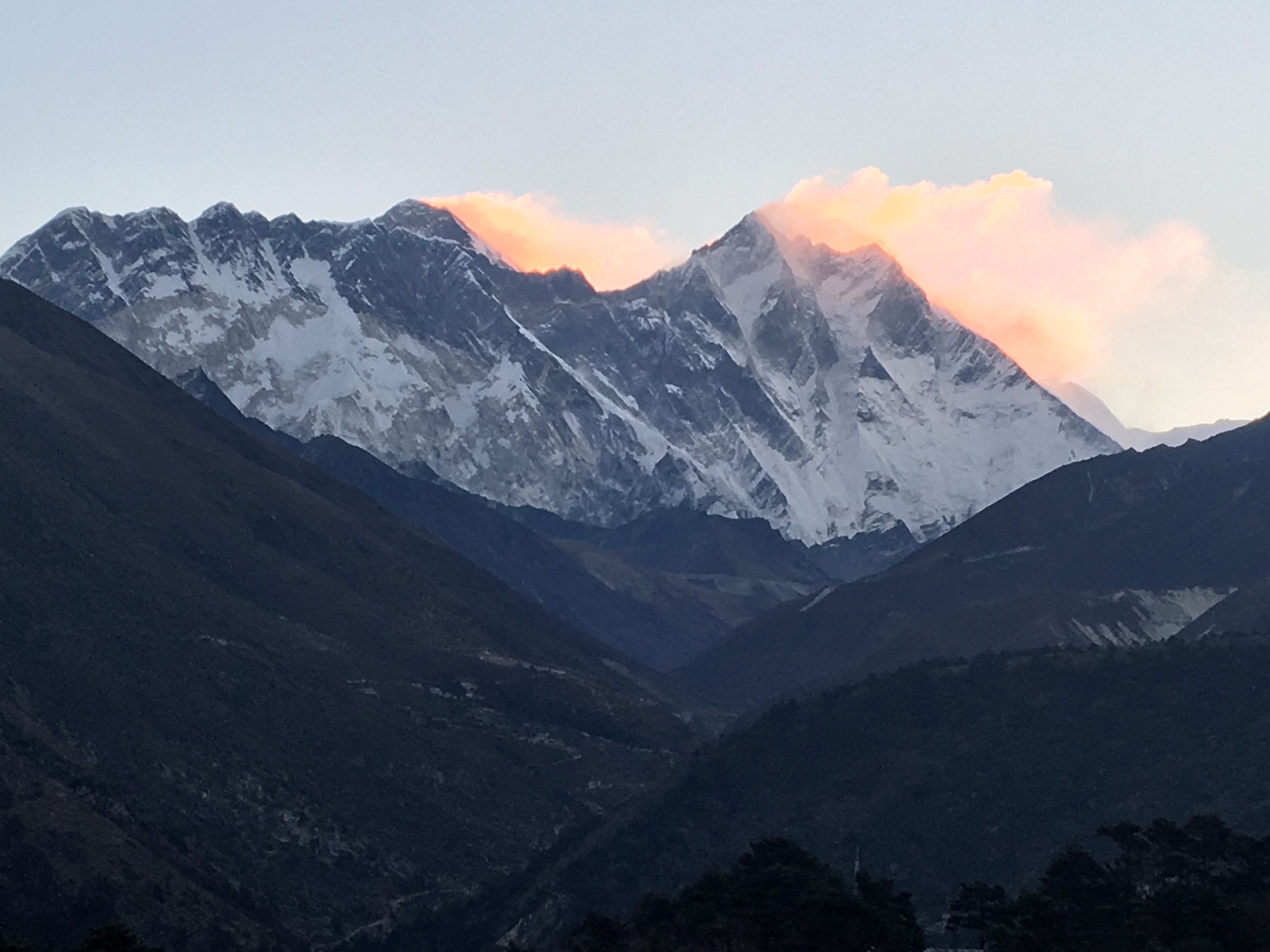Mount Everest from Tengbouche