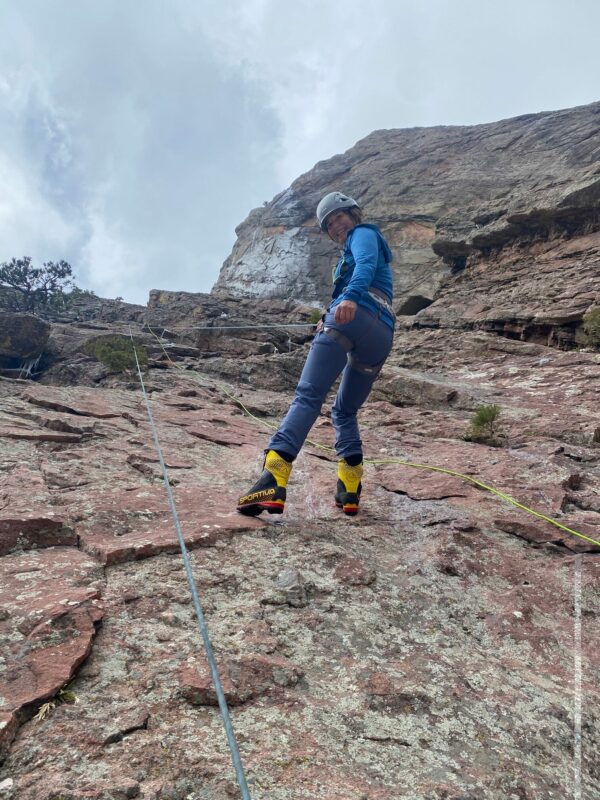 Mountaineering training in Colorado