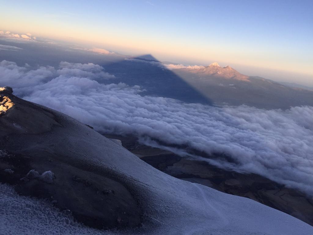 High on Cotopaxi