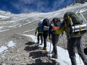 Load carry to camp 3 Aconcagua