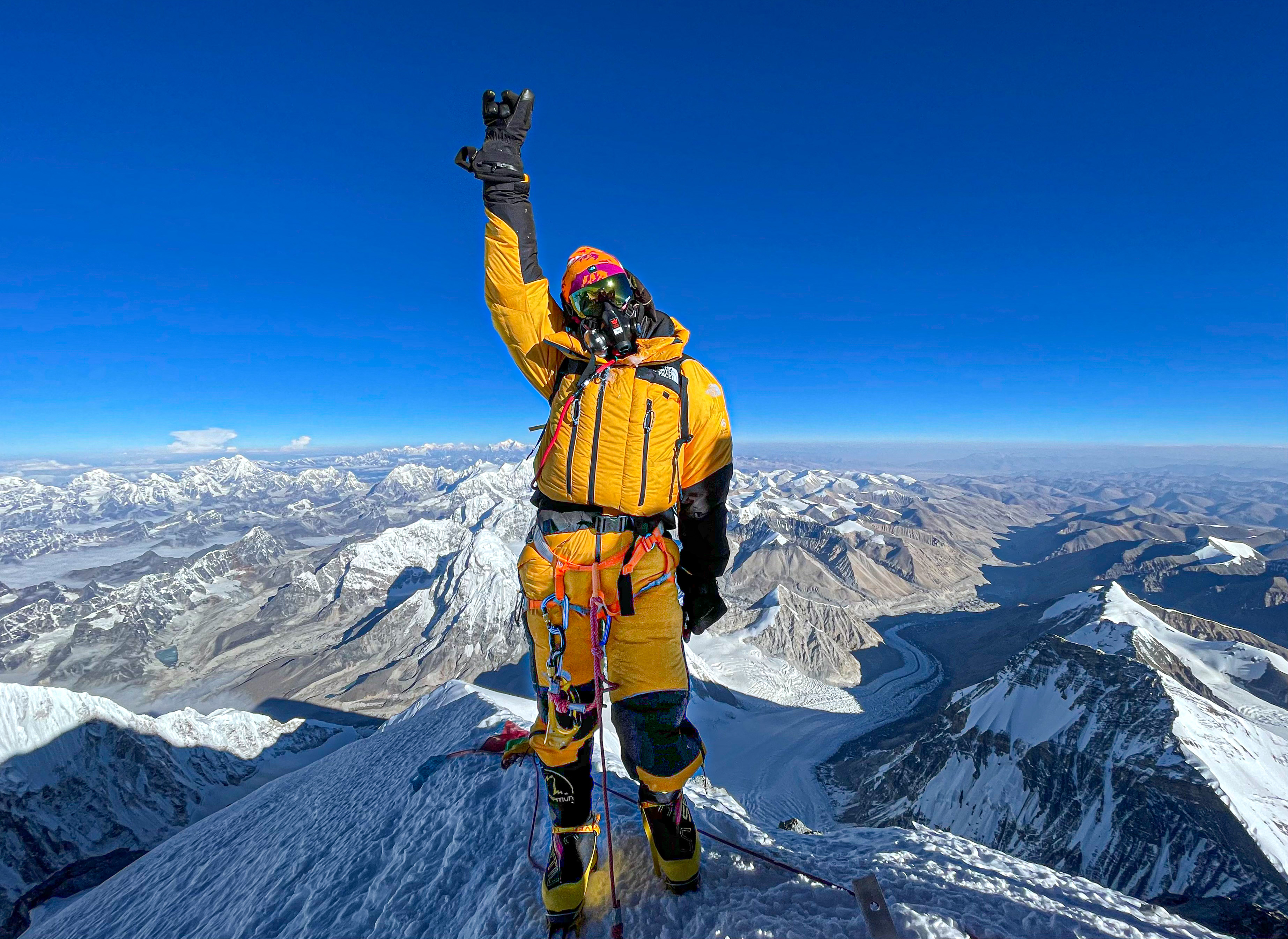 A unique trek to Mount Everest.