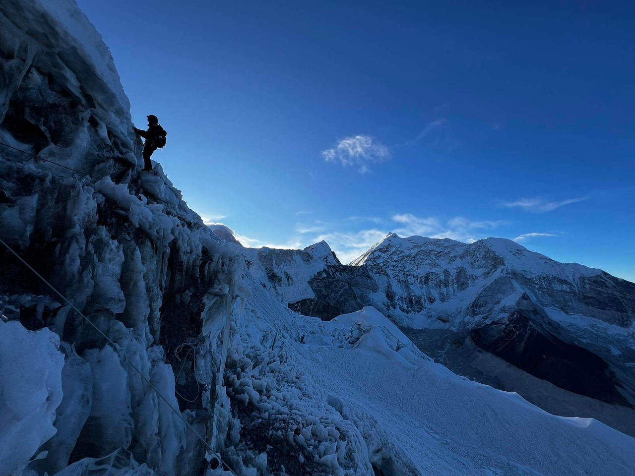 Island Peak: A Mountaineer's Dilemma in a Changing Climate